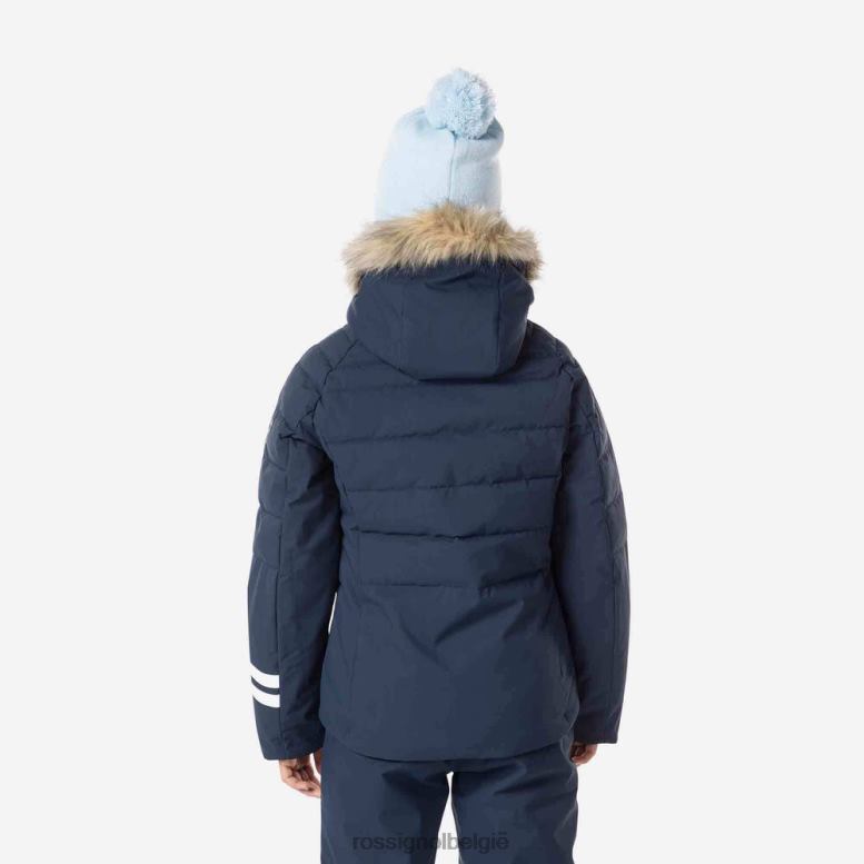 meisjes polydown ski-jas donkermarine toppen Rossignol NF00D1175