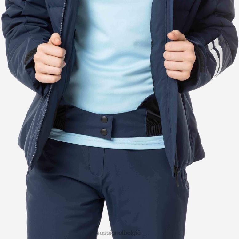 meisjes polydown ski-jas donkermarine toppen Rossignol NF00D1175