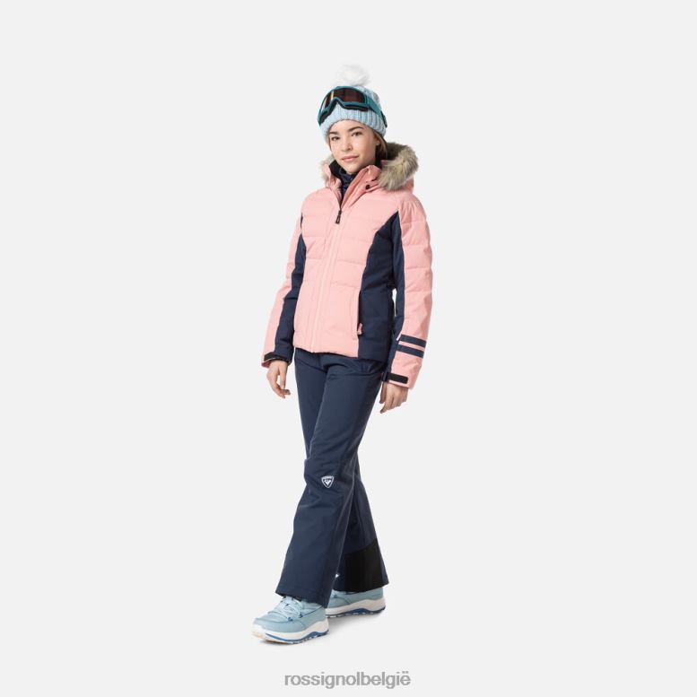 meisjes polydown ski-jas kuiproze toppen Rossignol NF00D1182