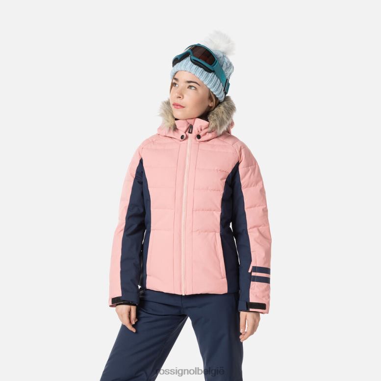 meisjes polydown ski-jas kuiproze toppen Rossignol NF00D1182