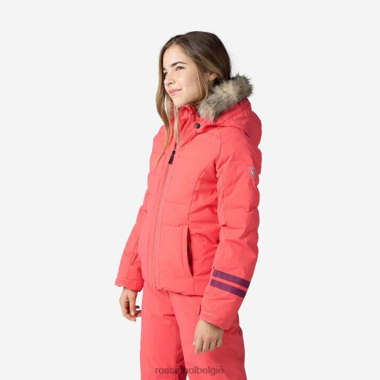 meisjes polydown ski-jas rozelift toppen Rossignol NF00D1228