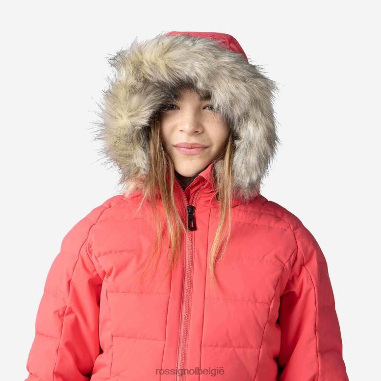 meisjes polydown ski-jas rozelift toppen Rossignol NF00D1228