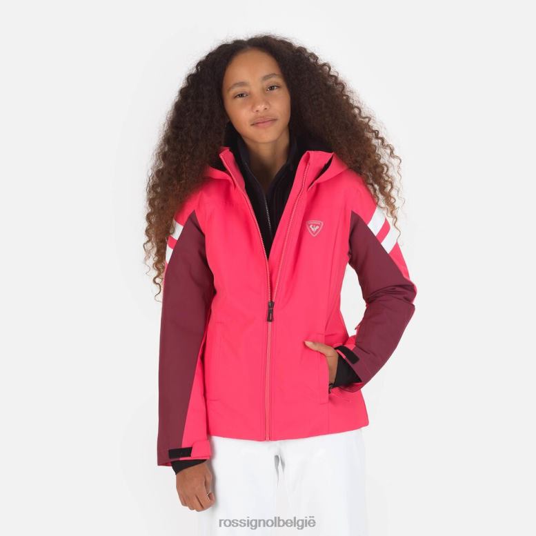 meisjes ski jas roze lift toppen Rossignol NF00D1240
