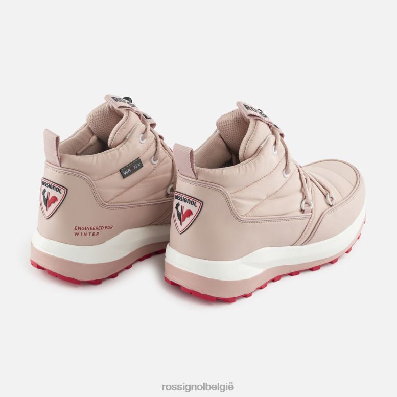 unisex resort waterdichte après-skischoenen poederroze schoenen Rossignol NF00D749