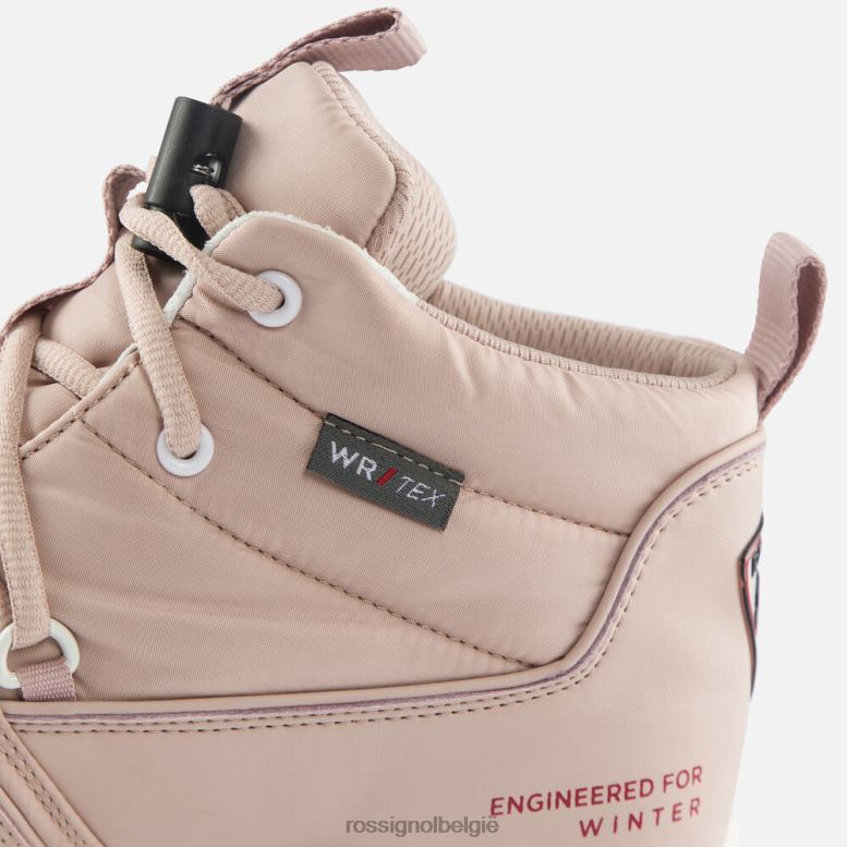 unisex resort waterdichte après-skischoenen poederroze schoenen Rossignol NF00D749