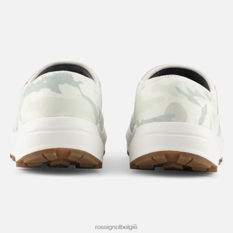 unisex chalet-winterpantoffels camouflagewit schoenen Rossignol NF00D41