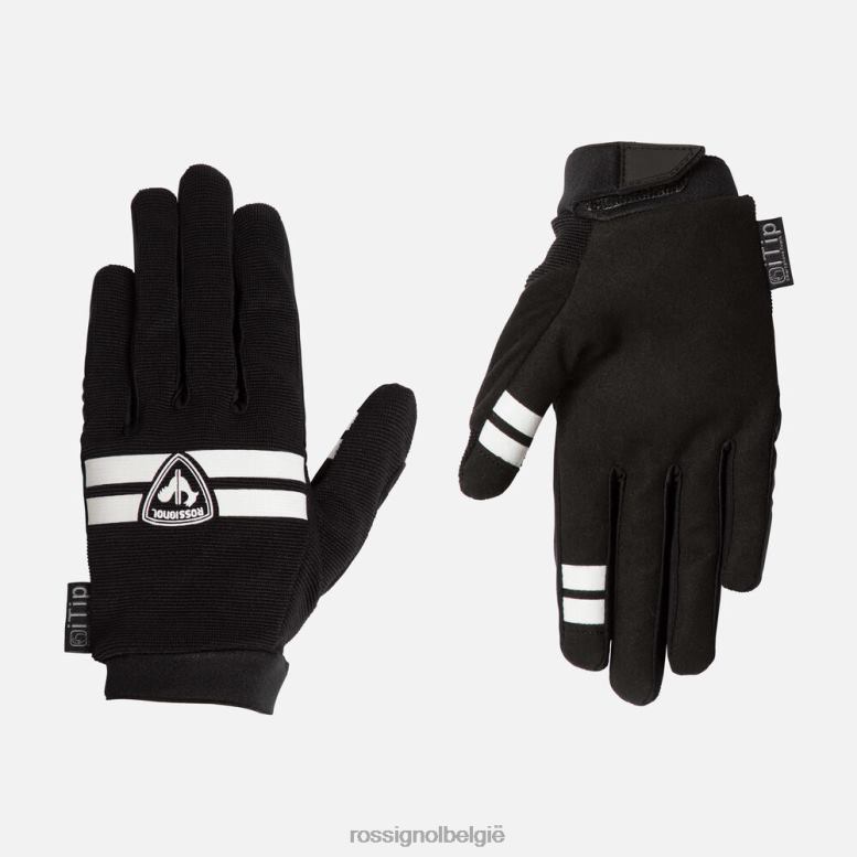 vrouwen Mountainbikehandschoenen met volledige vingers zwart accessoires Rossignol NF00D735