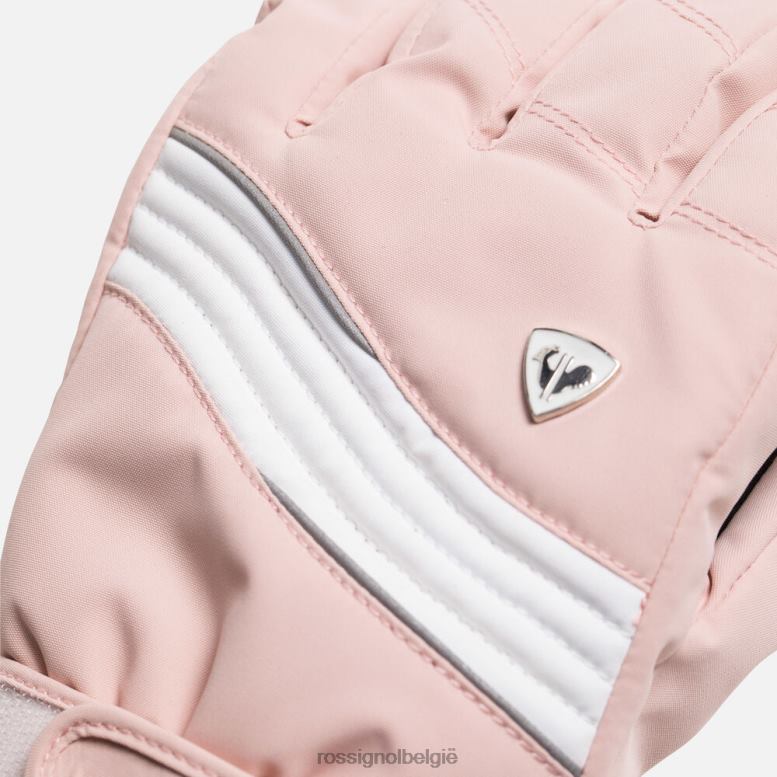 vrouwen saphir waterdichte handschoenen poederroze accessoires Rossignol NF00D1126