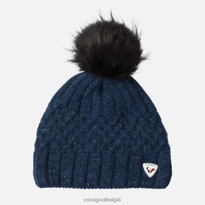 vrouwen polymuts donker marine accessoires Rossignol NF00D980