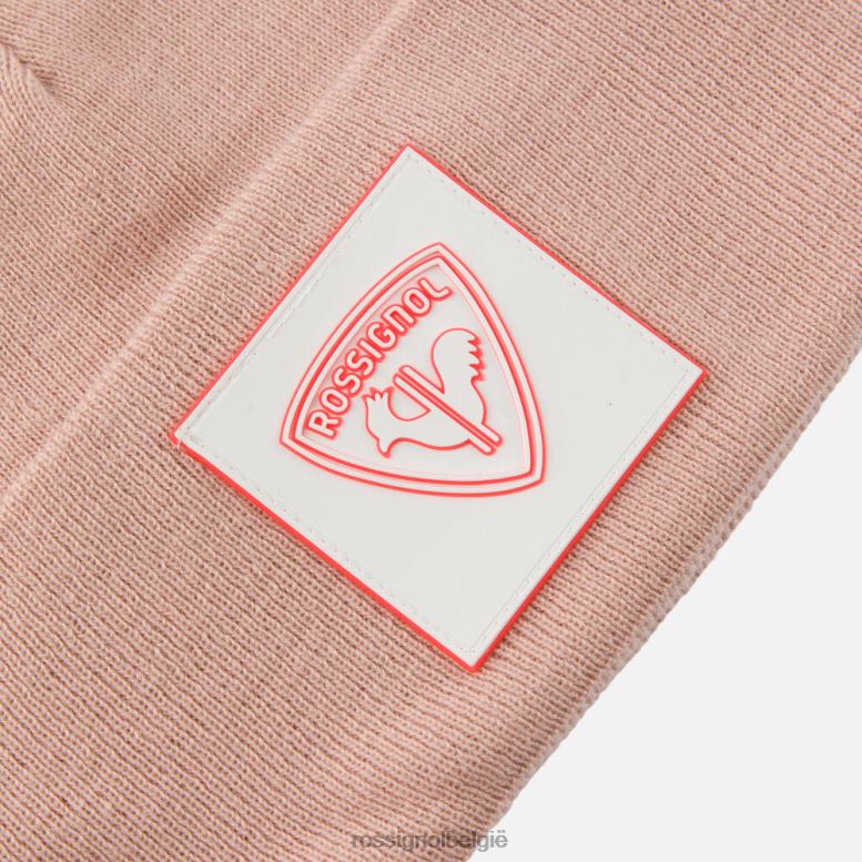 vrouwen zelige muts poeder roze accessoires Rossignol NF00D1053