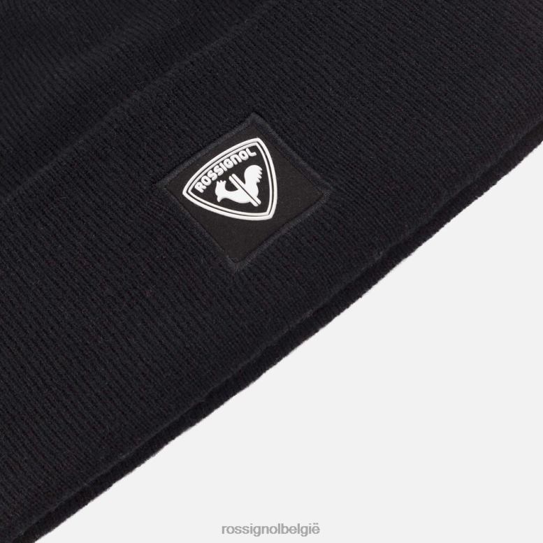 vrouwen zelige muts zwart accessoires Rossignol NF00D940