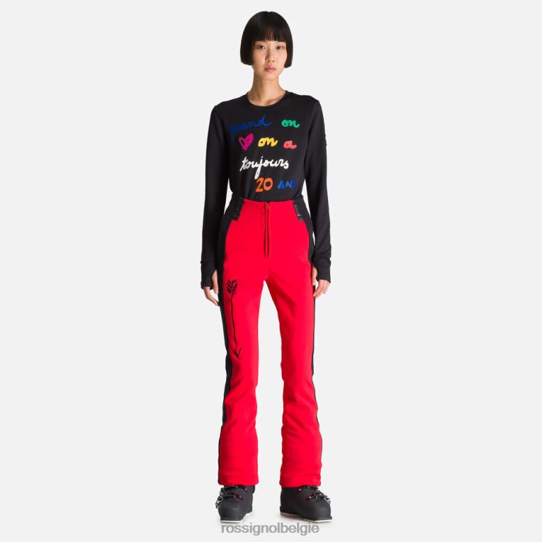 vrouwen jcc brady zachte broek rood bodems Rossignol NF00D1124