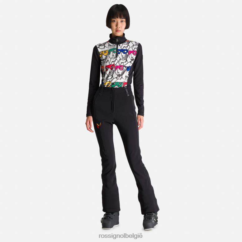 vrouwen jcc brady zachte broek zwart bodems Rossignol NF00D1049