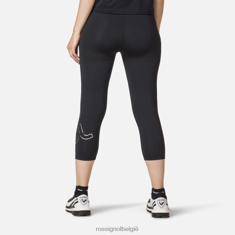 vrouwen stretch 3/4 hardlooplegging zwart bodems Rossignol NF00D838
