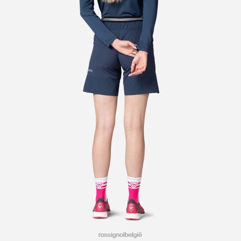vrouwen lichtgewicht ademende korte broek donker marine bodems Rossignol NF00D891