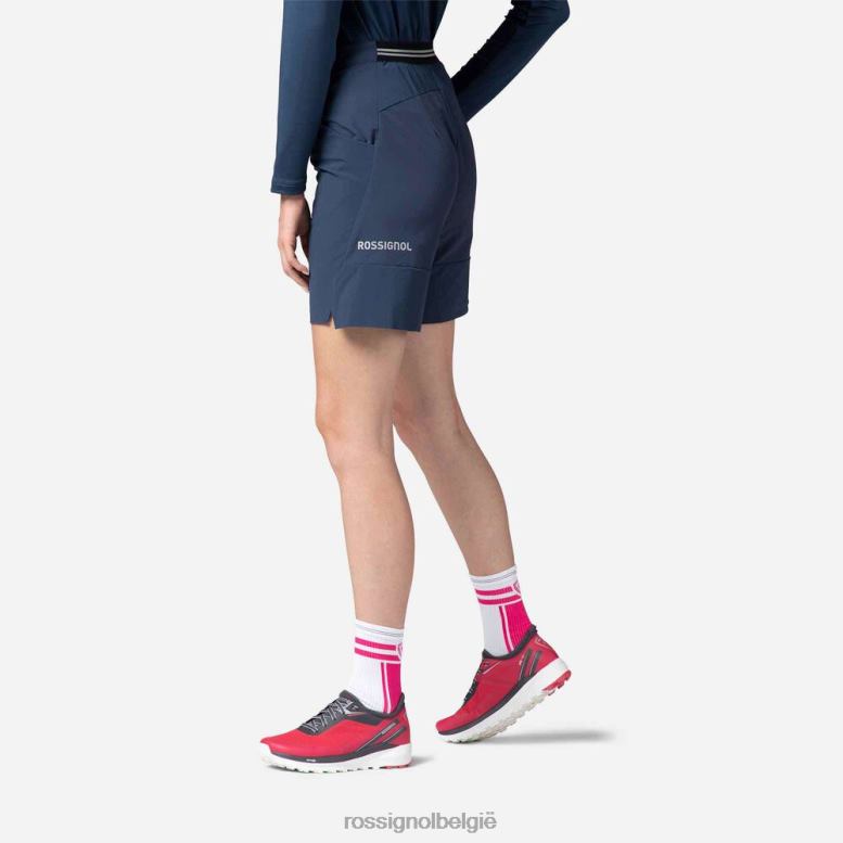 vrouwen lichtgewicht ademende korte broek donker marine bodems Rossignol NF00D891