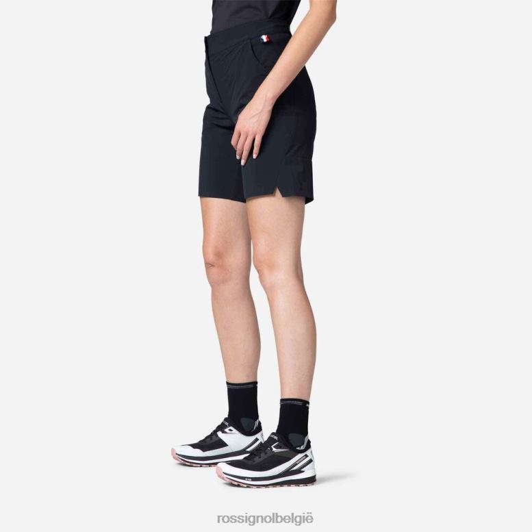 vrouwen lichtgewicht ademende korte broek zwart bodems Rossignol NF00D762