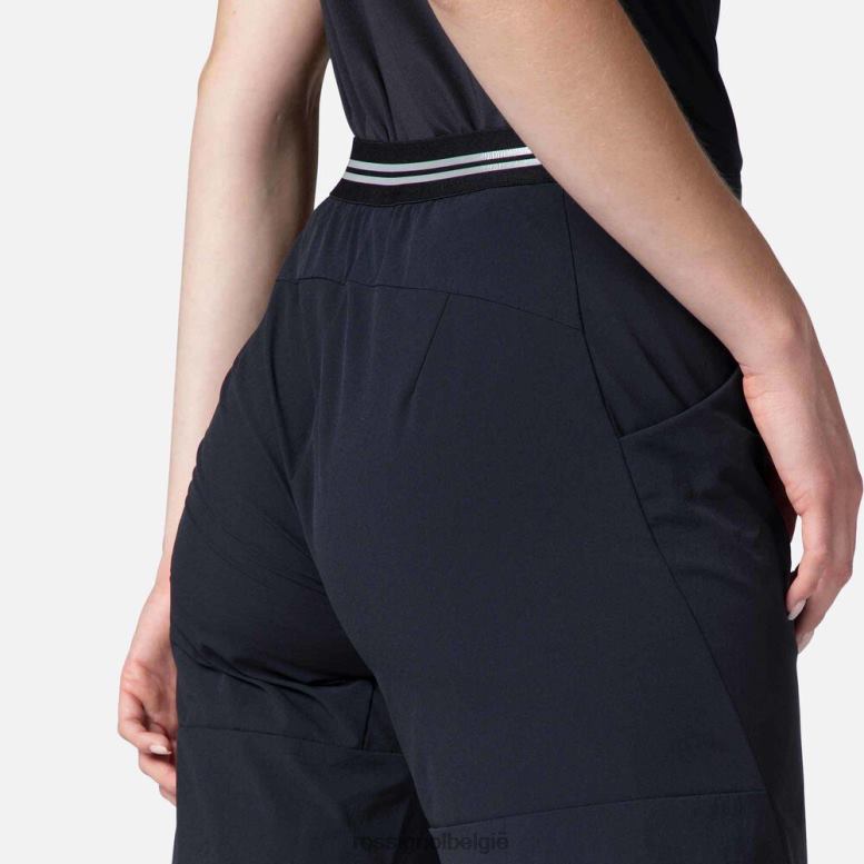 vrouwen lichtgewicht ademende korte broek zwart bodems Rossignol NF00D762