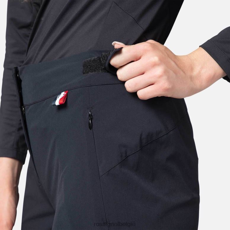 vrouwen mountainbike korte broek zwart bodems Rossignol NF00D955