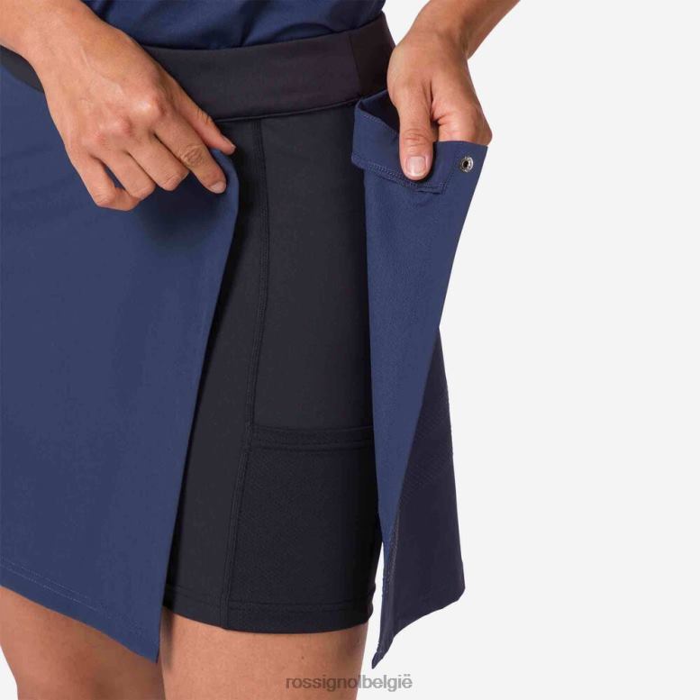vrouwen lichtgewicht ademende rok donker marine bodems Rossignol NF00D892