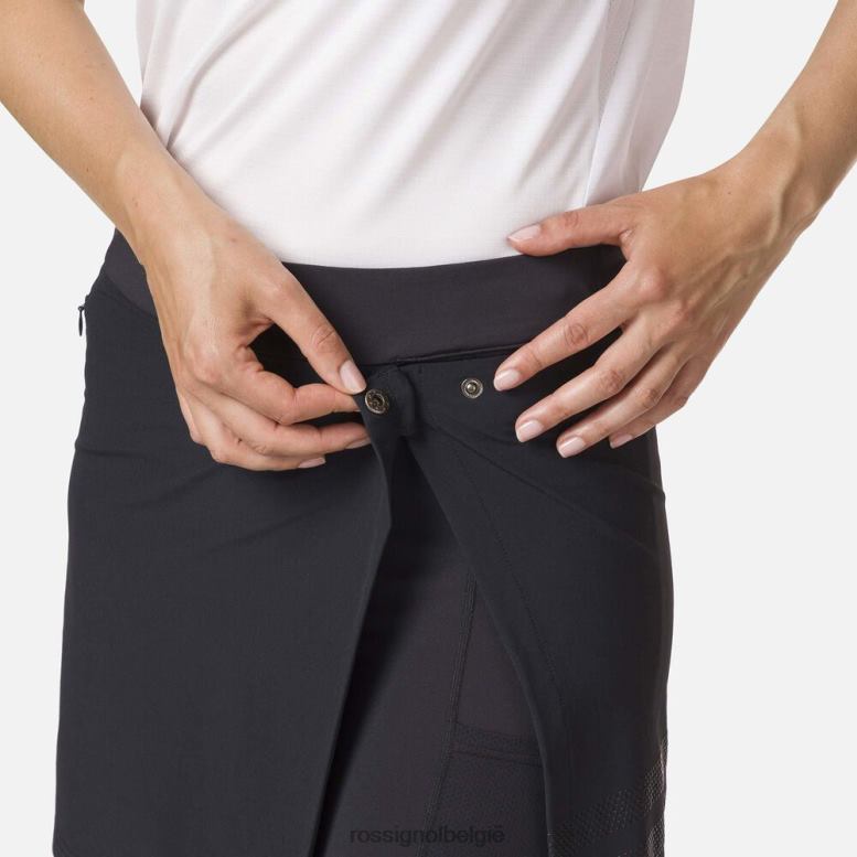 vrouwen lichtgewicht ademende rok zwart bodems Rossignol NF00D882