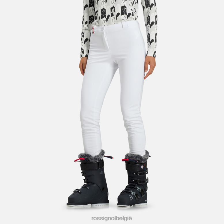 vrouwen Fuseau skibroek wit bodems Rossignol NF00D763