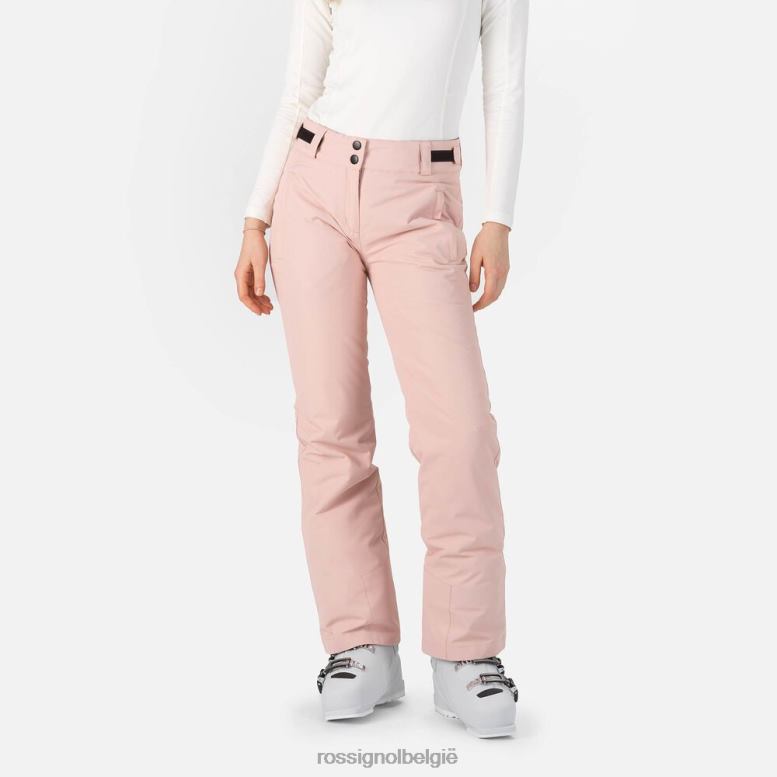 vrouwen rapid skibroek poederroze bodems Rossignol NF00D981