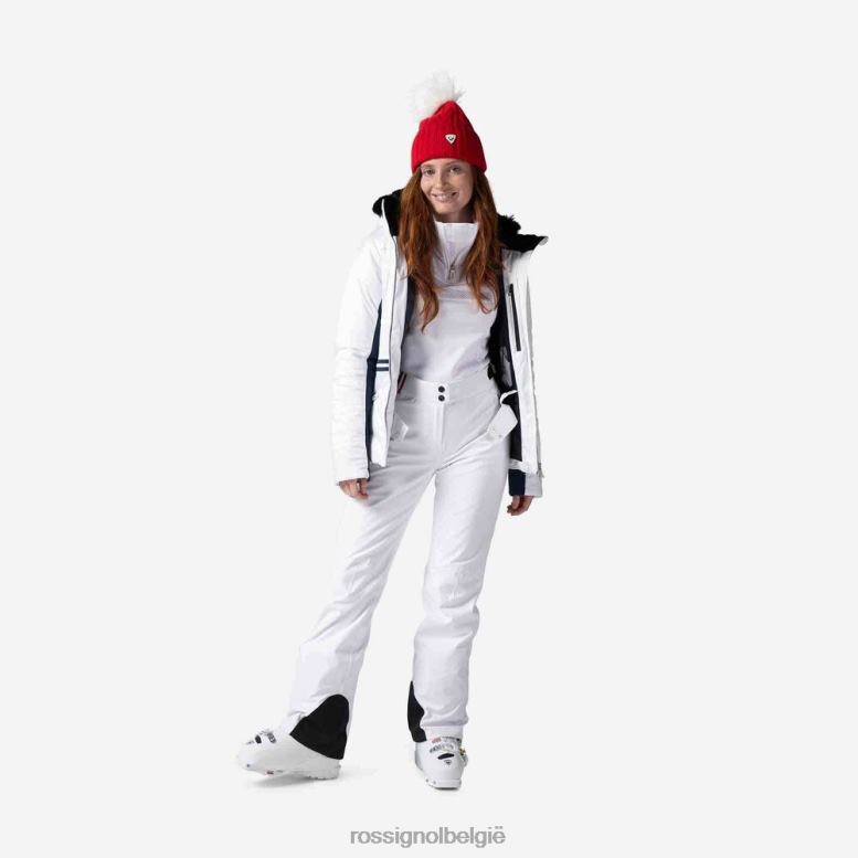 vrouwen reageer skibroek wit bodems Rossignol NF00D1127