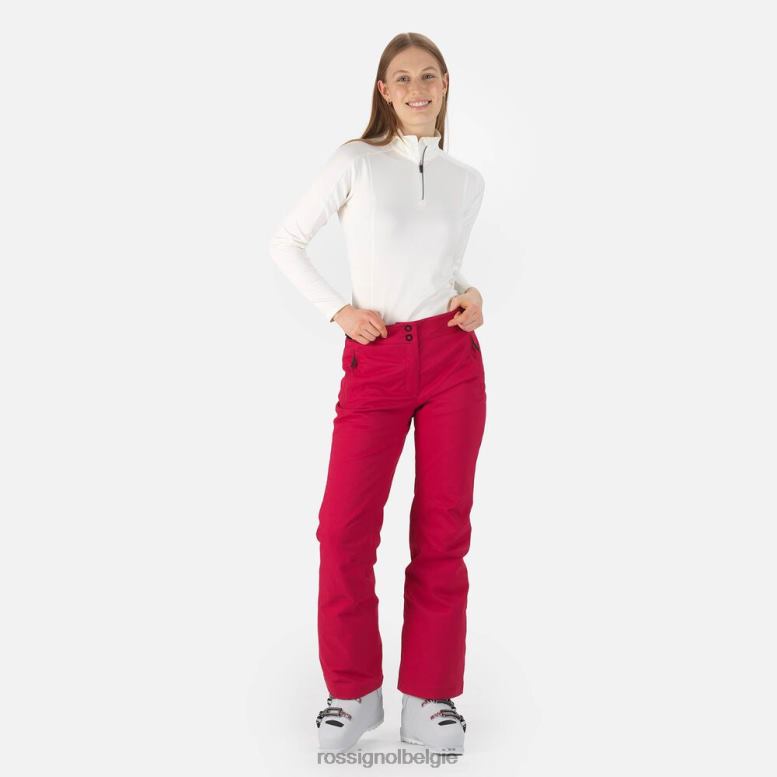 vrouwen ski broek kers bodems Rossignol NF00D872