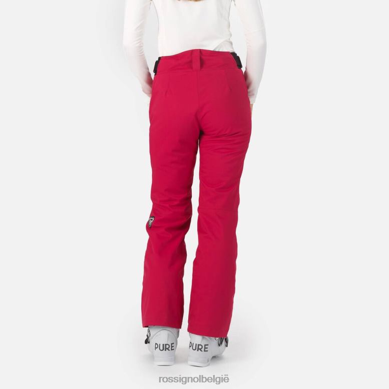 vrouwen ski broek kers bodems Rossignol NF00D872