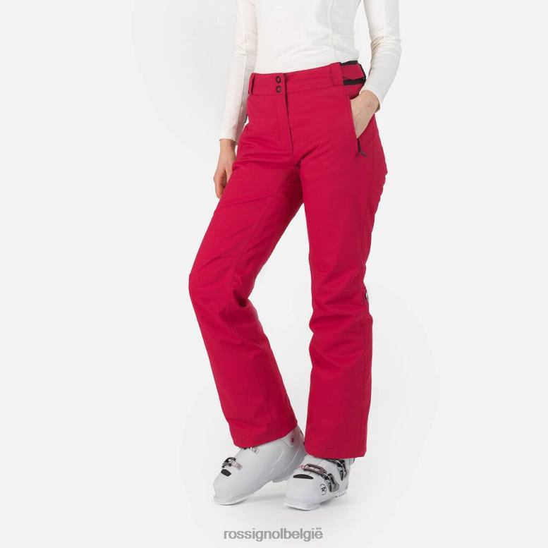 vrouwen ski broek kers bodems Rossignol NF00D872