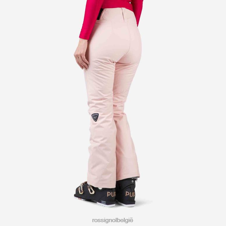 vrouwen ski broek poederroze bodems Rossignol NF00D782