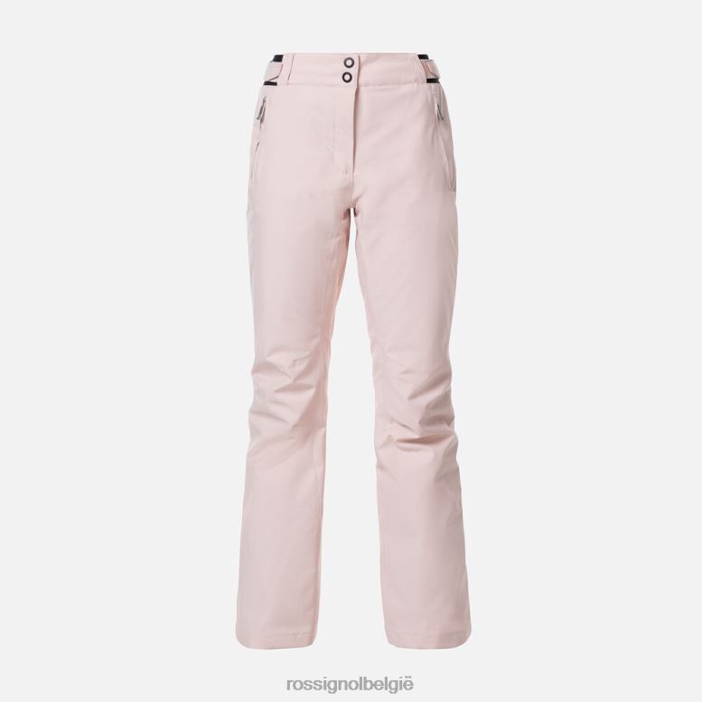 vrouwen ski broek poederroze bodems Rossignol NF00D824