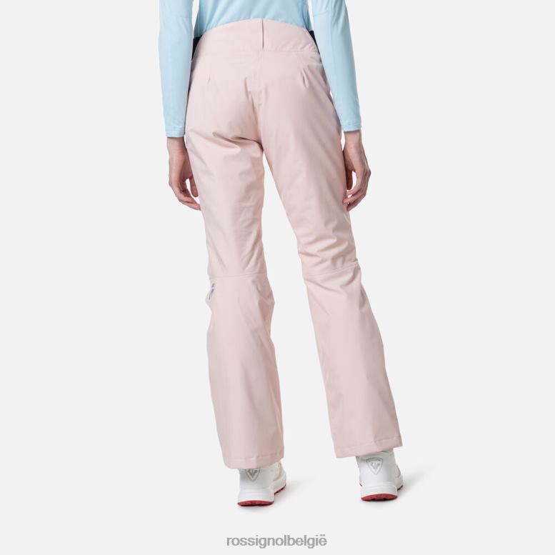 vrouwen ski broek poederroze bodems Rossignol NF00D824