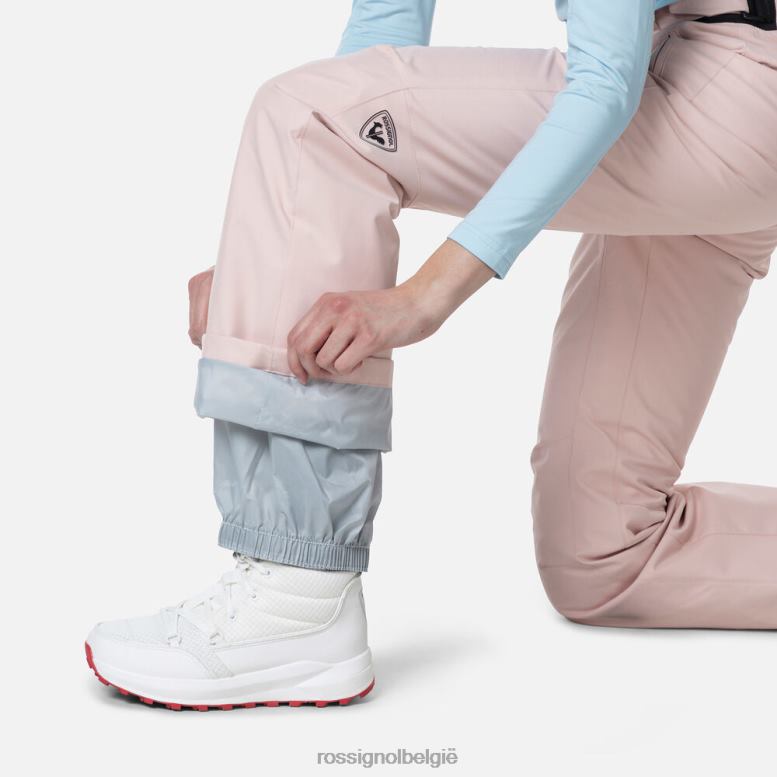 vrouwen ski broek poederroze bodems Rossignol NF00D824