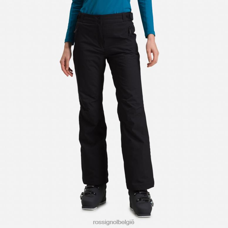 vrouwen ski broek zwart bodems Rossignol NF00D781