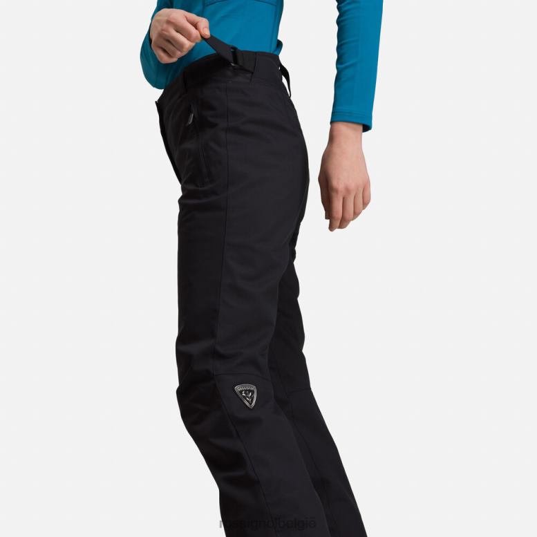 vrouwen ski broek zwart bodems Rossignol NF00D781