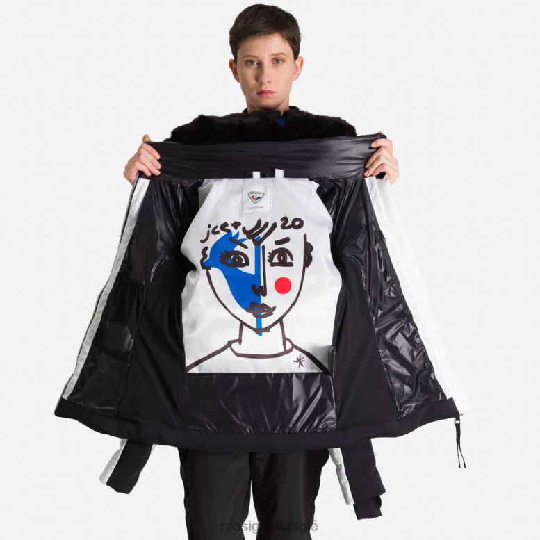 vrouwen JCC tweeling donsjack wit toppen Rossignol NF00D1115