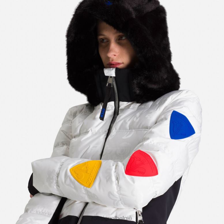 vrouwen JCC tweeling donsjack wit toppen Rossignol NF00D1115