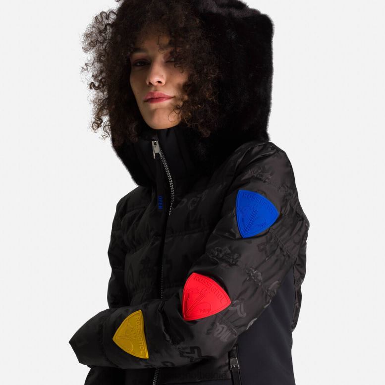 vrouwen JCC tweeling donsjack zwart toppen Rossignol NF00D802