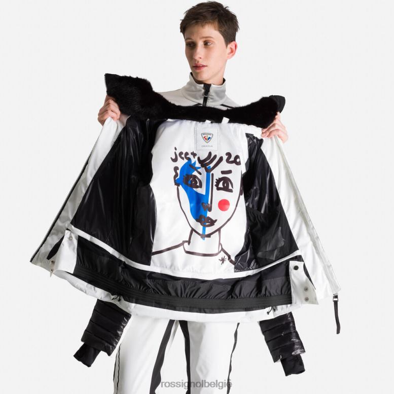 vrouwen Jcc Stellar donsjack wit toppen Rossignol NF00D794