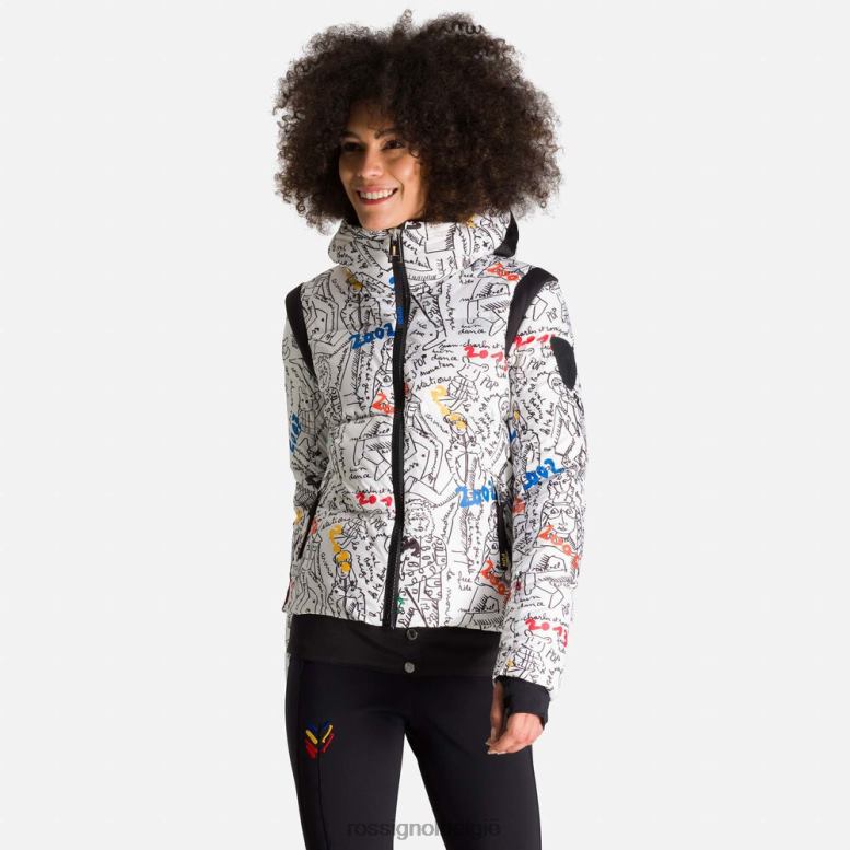 vrouwen jcc kosmisch bedrukt donsjack heelal toppen Rossignol NF00D1114