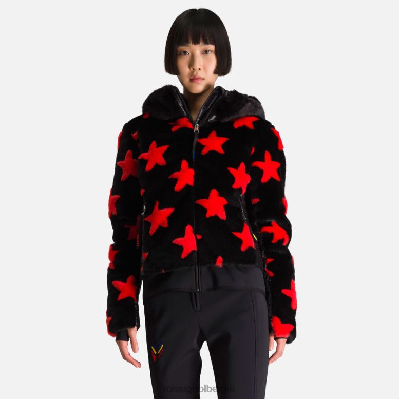 vrouwen jcc teddy donsjack zwart toppen Rossignol NF00D784