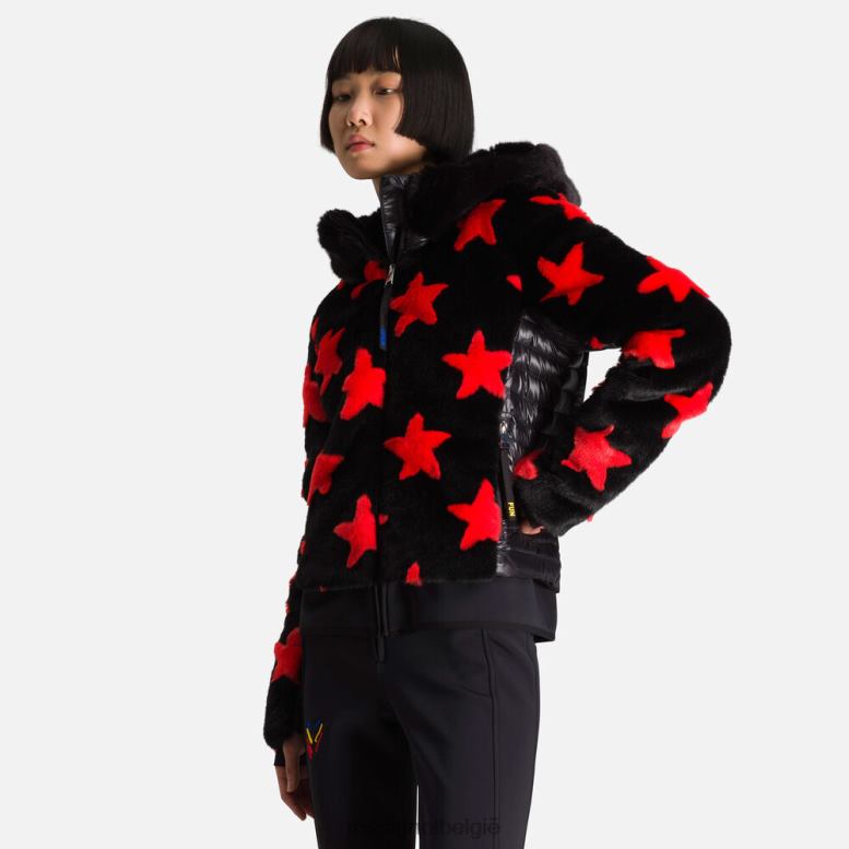 vrouwen jcc teddy donsjack zwart toppen Rossignol NF00D784