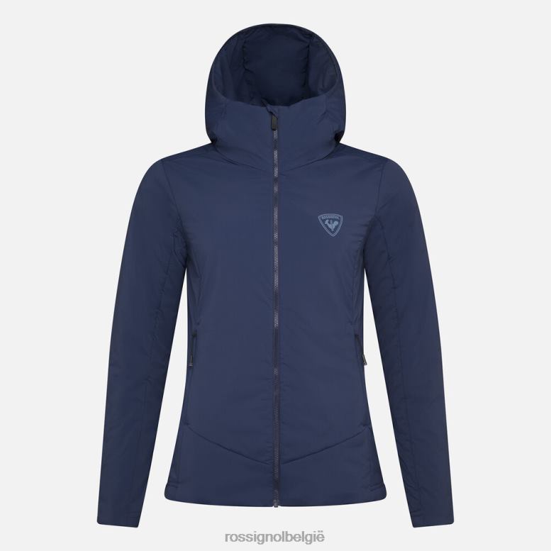 vrouwen Jack met capuchon aan de zijkant donkermarine toppen Rossignol NF00D818