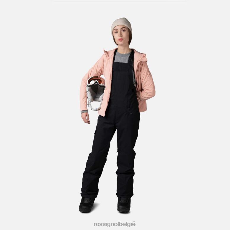 vrouwen Jack met capuchon aan de zijkant pastelroze toppen Rossignol NF00D828