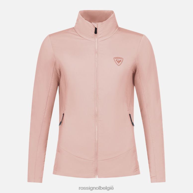 vrouwen jas aan de zijkant pastelroze toppen Rossignol NF00D946