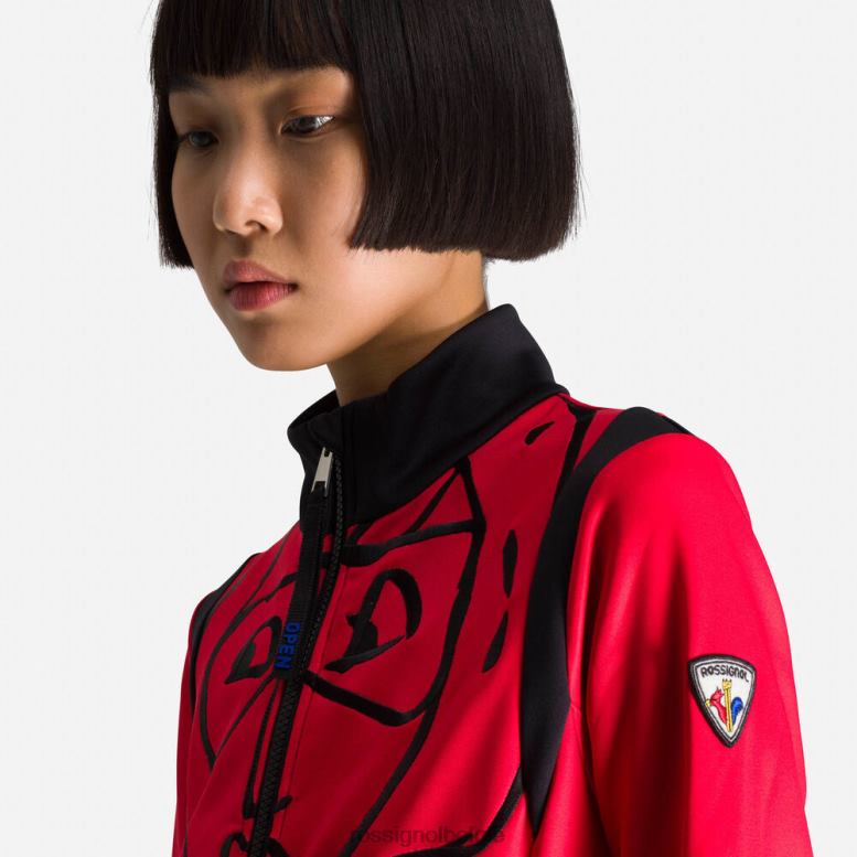 vrouwen jcc climi-jas rood toppen Rossignol NF00D997