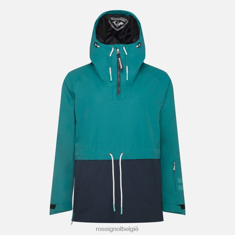 vrouwen skpr anorak donkersmaragd toppen Rossignol NF00D1052