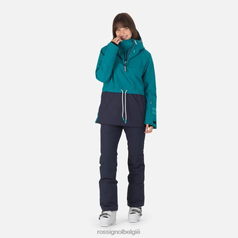 vrouwen skpr anorak donkersmaragd toppen Rossignol NF00D1052
